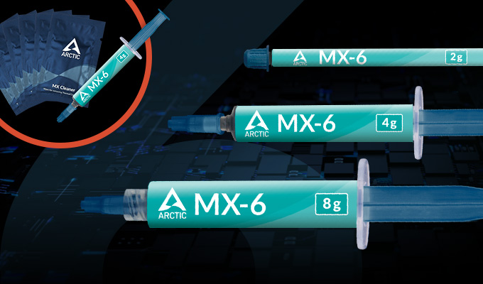 Arctic Mx-4/mx-6 Thermal Paste For Cpu & Gpu - High Conductivity 8.5