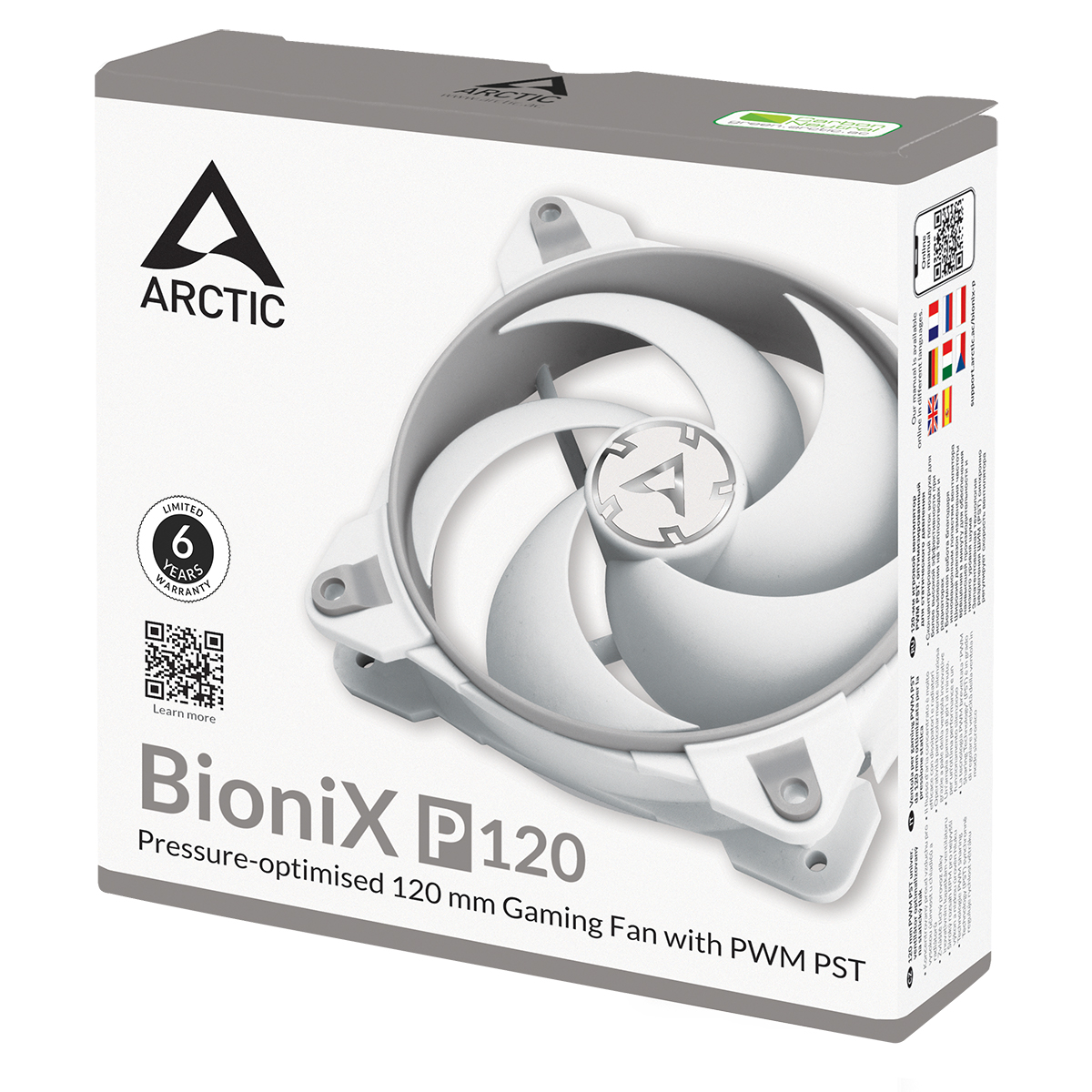 Ventilateur de boîtier pour Gamer Arctic BioniX P120 / A-RGB