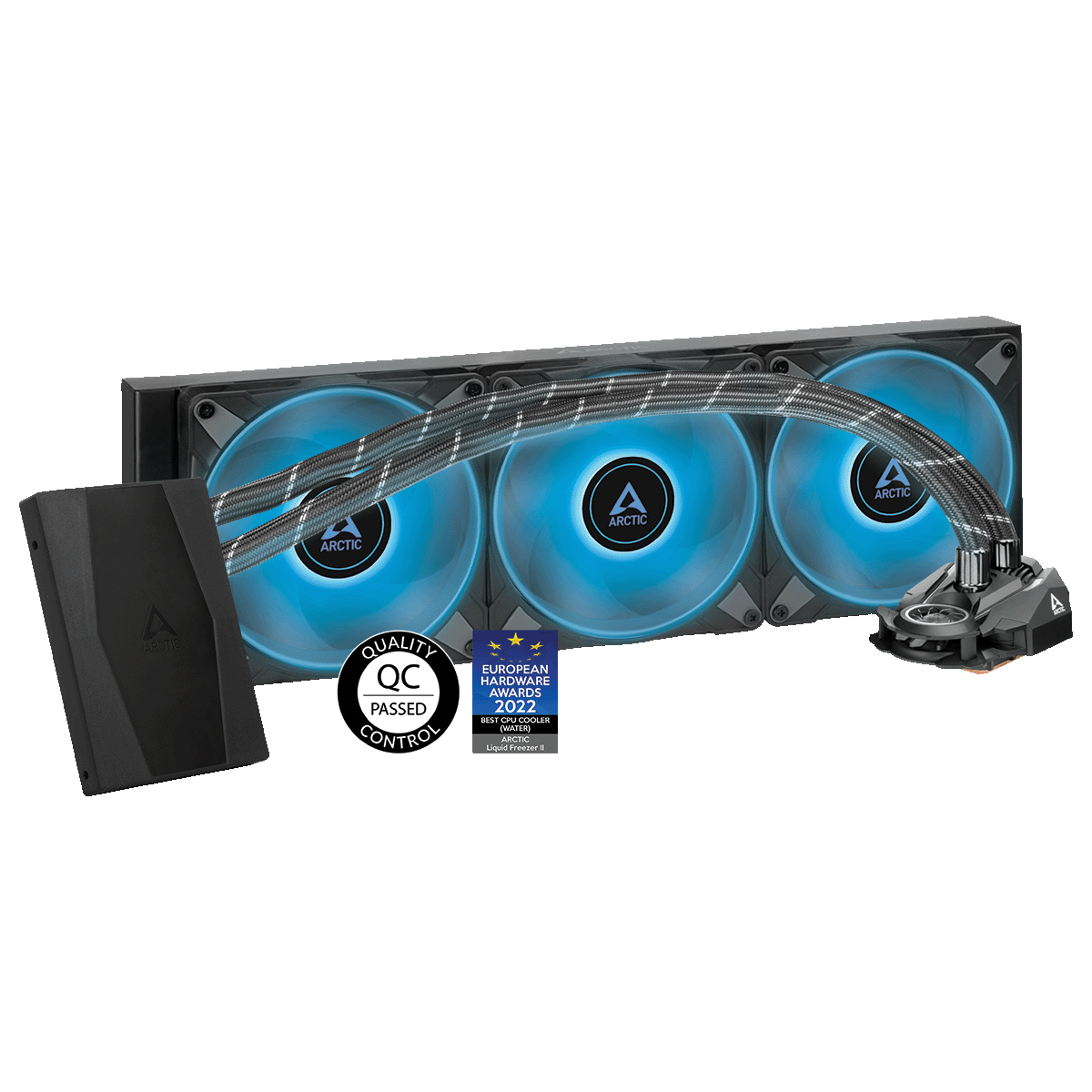  ARCTIC Liquid Freezer II 240 RGB (incl. Controller) -  Multi-Compatible All-in-one CPU AIO Water Cooler with RGB, Intel & AMD  Compatible, PWM-Controlled Pump, 200-1800 RPM, LGA1700 Compatible - Black :  Electronics