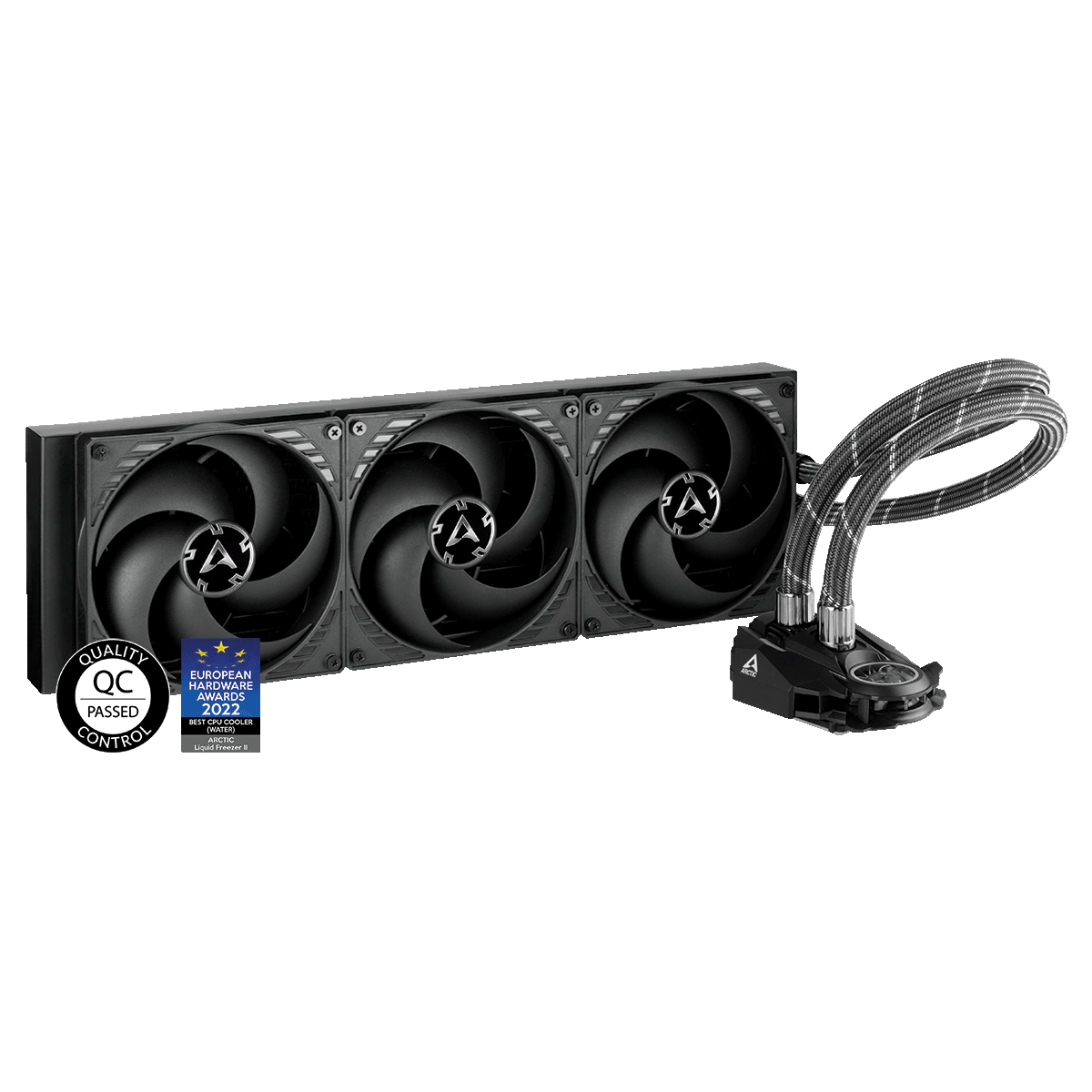 ARCTIC Liquid Freezer II 420 A-RGB Multi-Compatible All-in-one CPU AIO  Water Cooler with A-RGB - Black ACFRE00109A