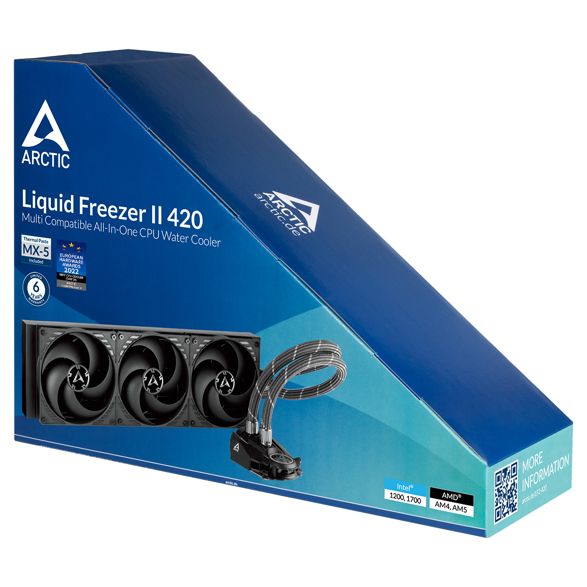 Arctic Liquid Freezer II - 280 Multi Compatible All-In-One CPU Water Cooler